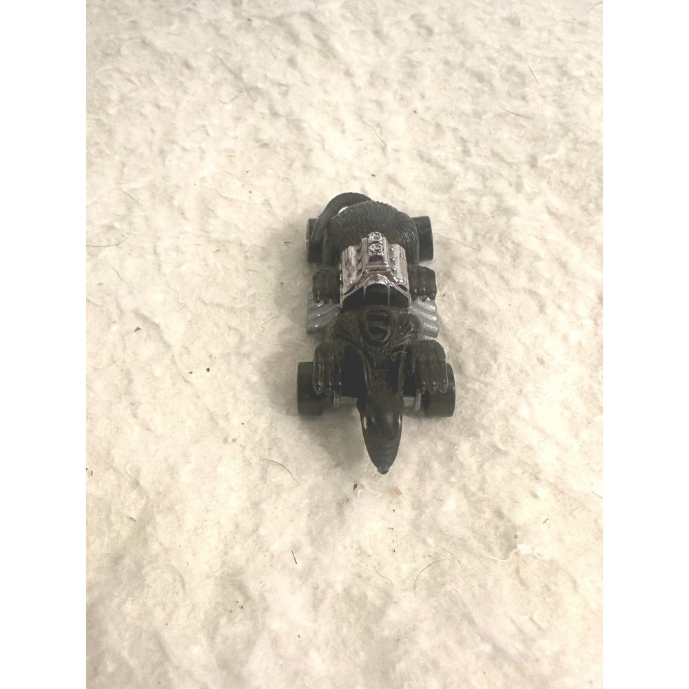 1986 Hot Wheels Speed Demons Fangster Black Malaysia Diecast Creature Car